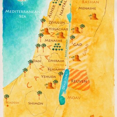 Parshat Massei (map)