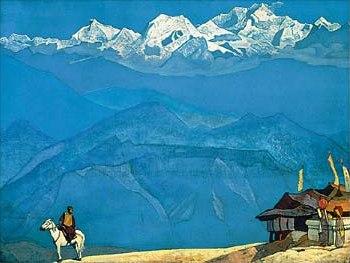 Remember - tempera on canvas - Nicholas Roerich - 1924