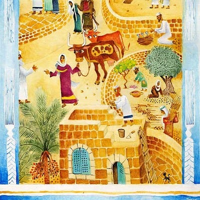 פרשת כי תצא Parshat Ki Tetze: illustrated Torah portions, Bible art, Old Testament art