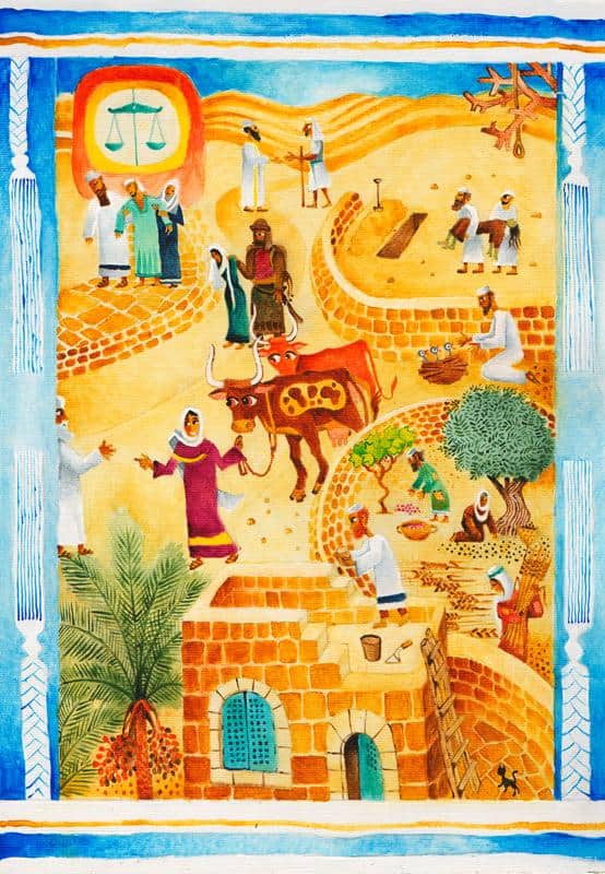Parshat Ki Tetze: illustrated Torah portions, Bible art, Old Testament art