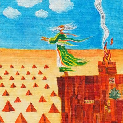 Parshat Balak - detail of artwork