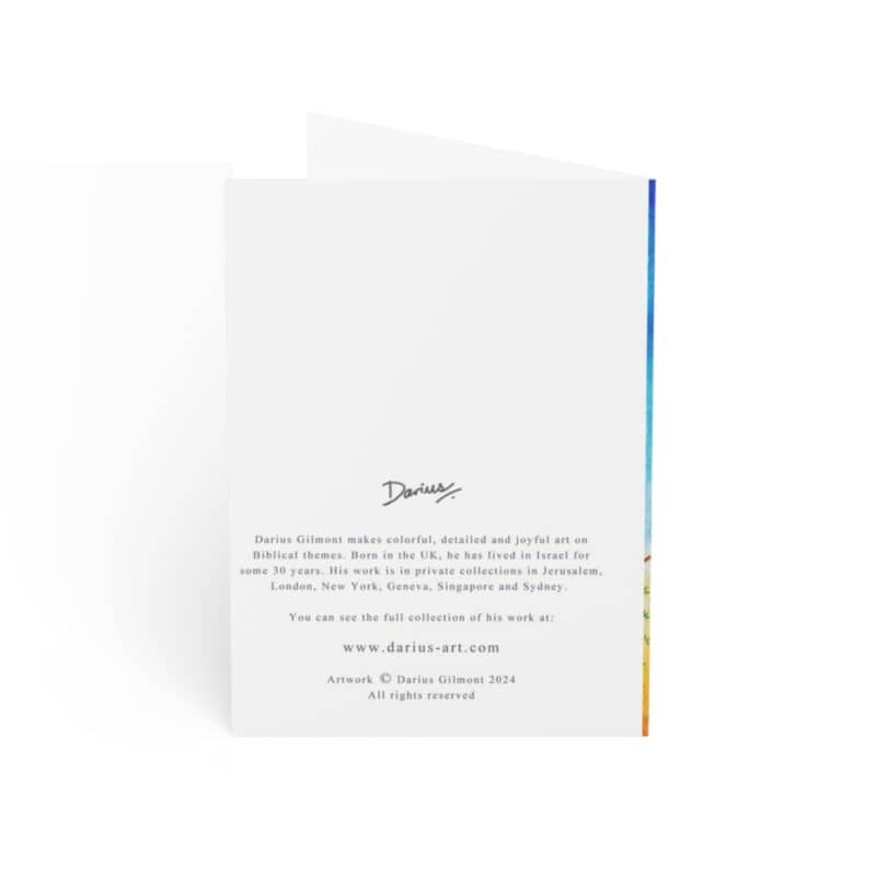 Cycle of the Jewish Year Greeting Cards (1, 10, 30, and 50pcs) - Image 2