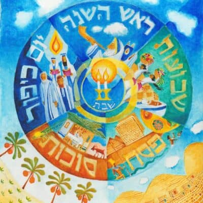 illustrated Torah portions, Bible art, Old Testament art