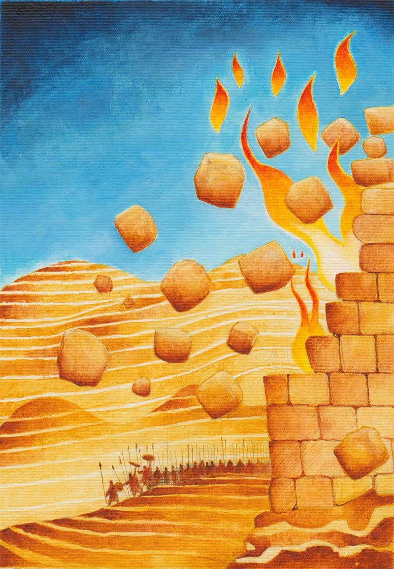 Parshat Matot - Biblical artwork