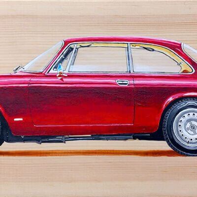 Alfa Romeo GT 1300 Junior canvas print