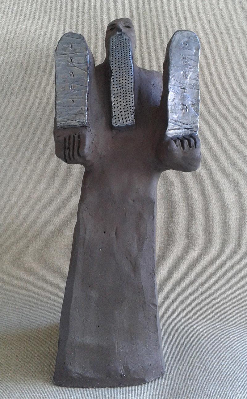 MOSES with Two Tablets (Israeli sculpture) - Image 2