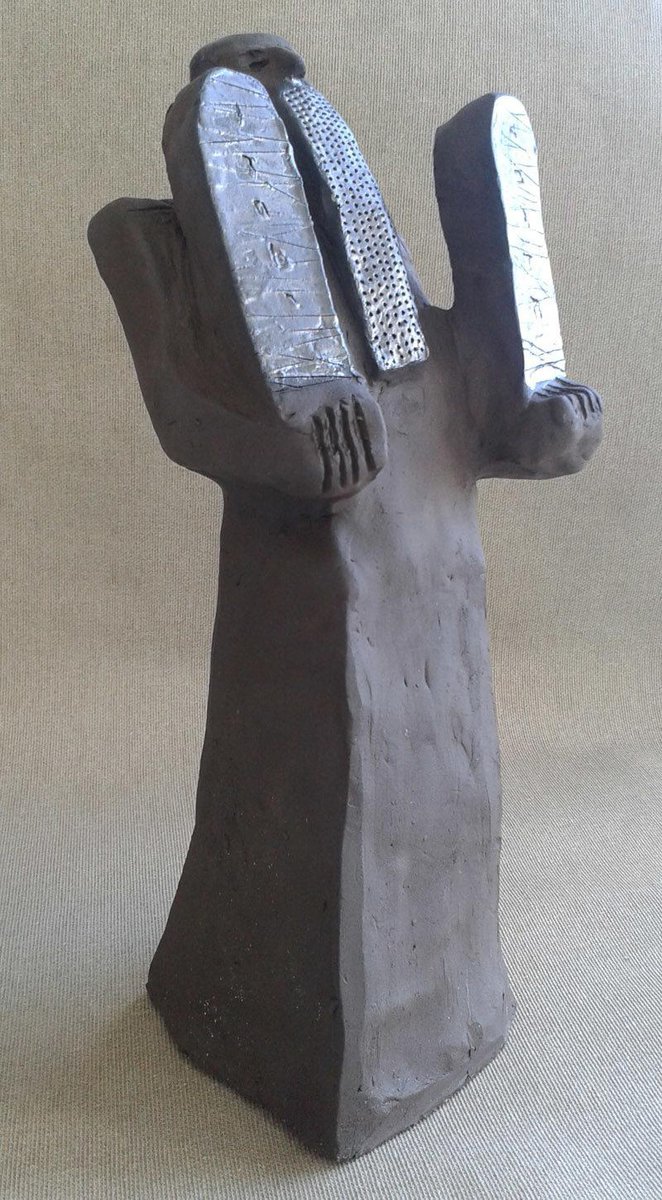 MOSES with Two Tablets (Israeli sculpture) - Image 9
