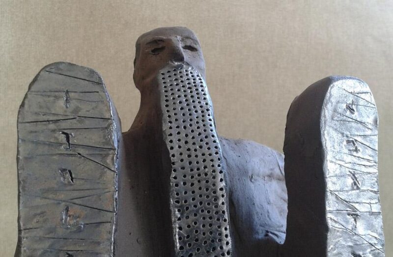 MOSES with Two Tablets (Israeli sculpture) - Image 10