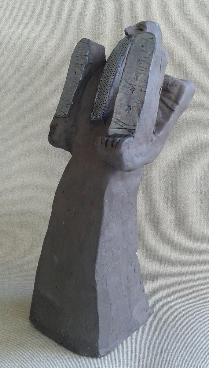 MOSES with Two Tablets (Israeli sculpture) - Image 3