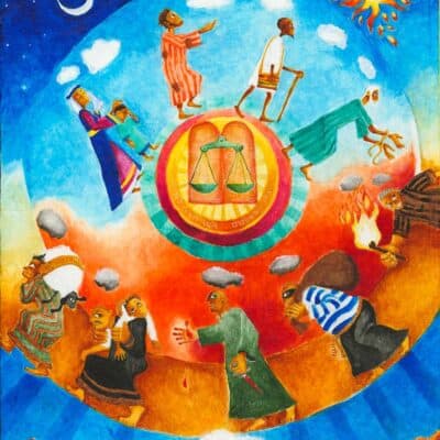 Mishpatim: Illustrated Torah portion, Bible art, Old Testament art