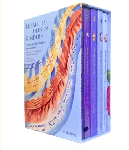 Torah portion illustrations, children's Bible, boxed set